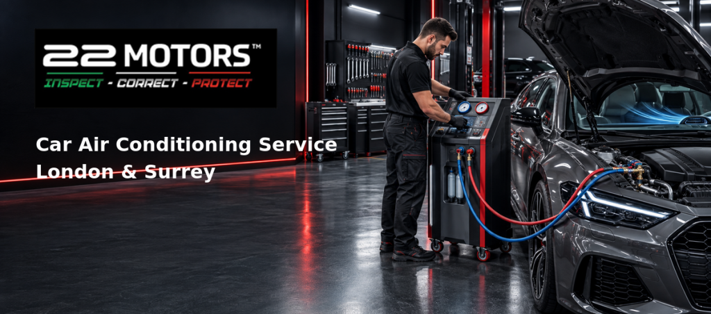 Car Air Conditioning Service London & Surrey | 22 MOTORS™