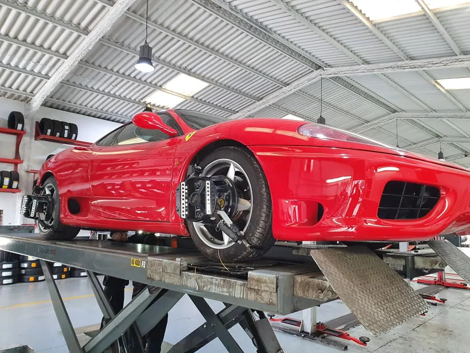 ferrari carbody shop repairs

