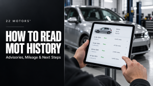 How to read MOT history with a driver reviewing vehicle test records